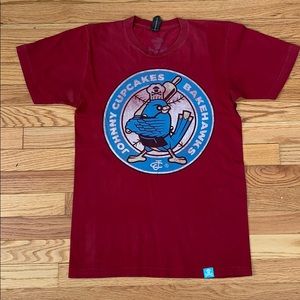 Johnny Cupcakes Bake Hawks T-Shirt